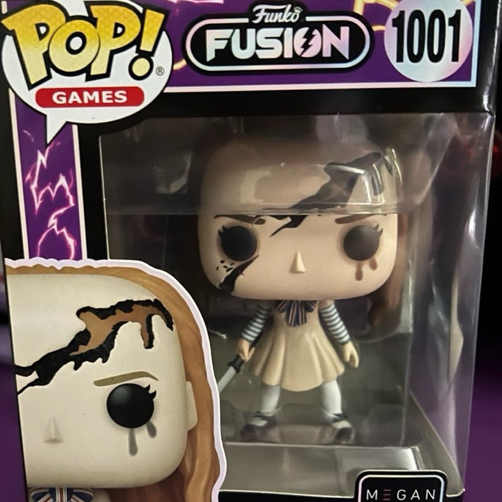 Funko Fusion M3GAN Vinyl Figure with Black and Cream Design